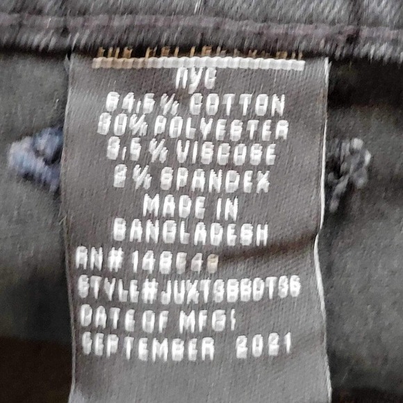 The Perfect Jean NYC Mens Size Big Tall 50X36 Athletic Fit Stretch Black New - Picture 5 of 10